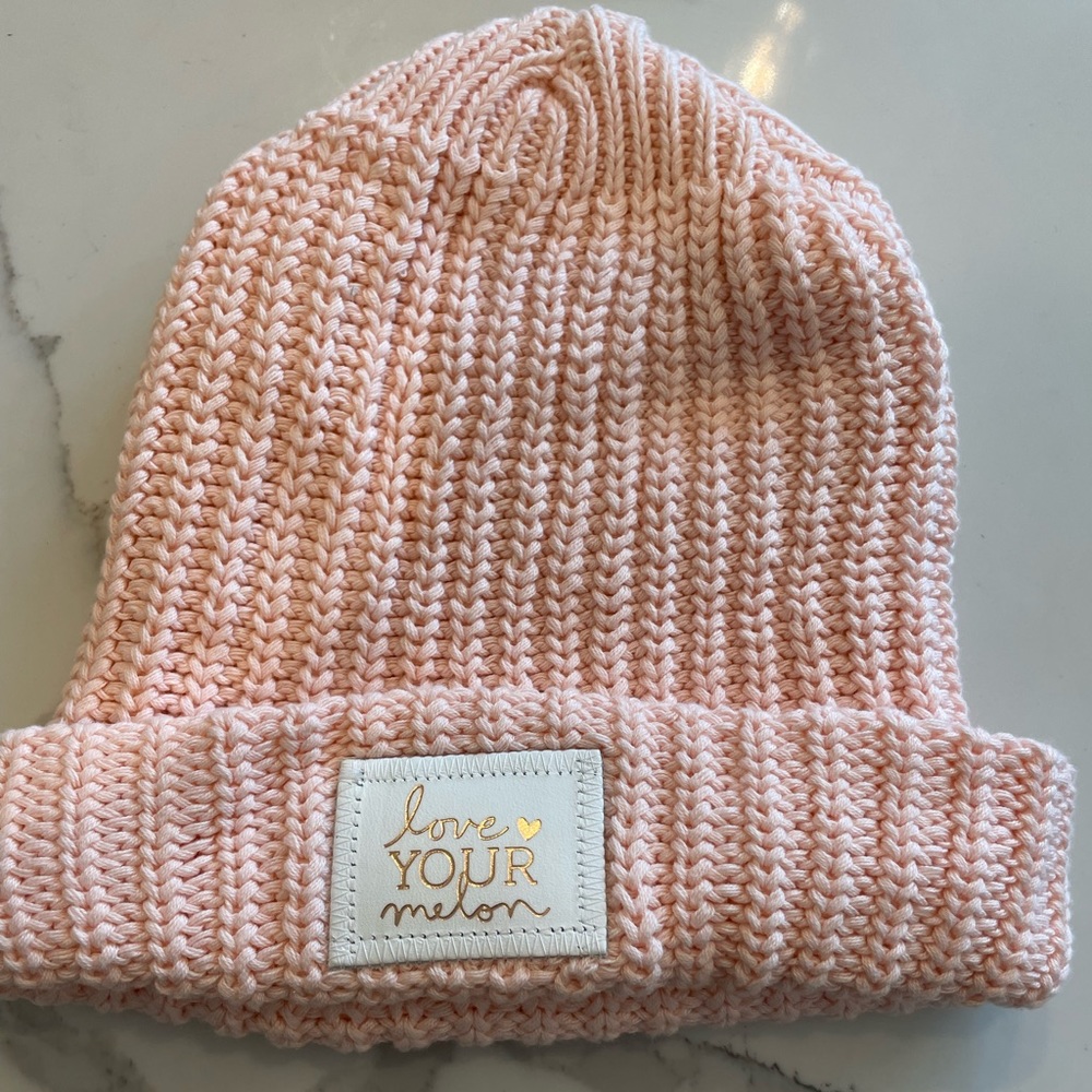 Love your melon beanie. Worn twice.